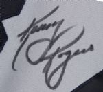 2002 Kenny Rogers Texas Rangers Washington Senators Game Worn Signed Throwback Jersey w/ MLB Hologram & JSA (MEARS A10) 