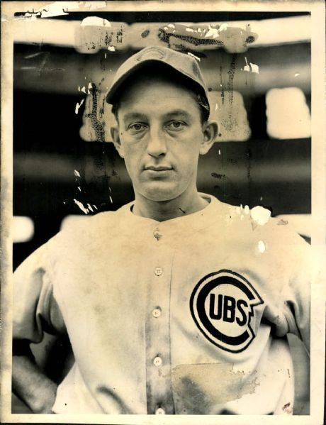 1941-48 circa Ed Waitkus Chicago Cubs "The Sporting News Collection Archives" Original 6.5" x 8.5" Photo (Sporting News Collection Hologram/MEARS Photo LOA)