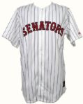 2002 Ruben Rivera Texas Rangers Game Worn Turnback the Clock Washington Senators Jersey (MLB Hologram)