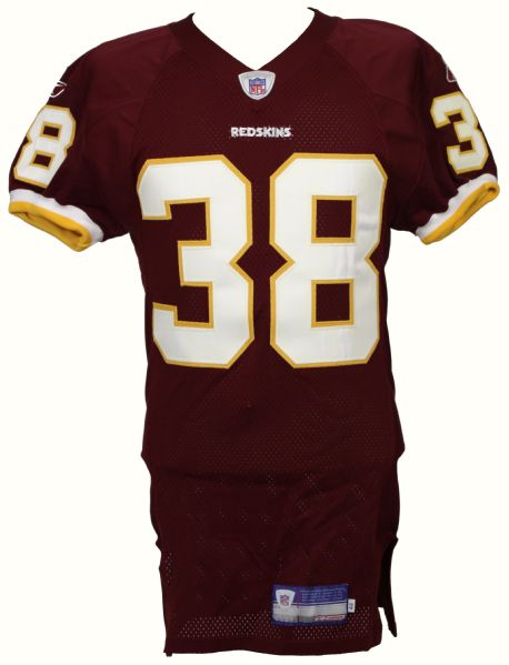 2004 Garnell Wilds Washington Redskins Game-Worn Jersey (MEARS Auction LOA)