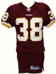 2004 Garnell Wilds Washington Redskins Game-Worn Jersey (MEARS Auction LOA)