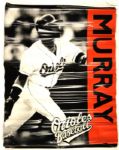 1950-97 Memorial Stadium Ballpark Vinyl 33" x 26 1/2" Banners Baltimore Orioles - Jim Palmer Eddie Murray & Boog Powell With Memorial Stadium LOA