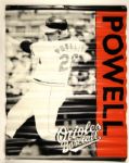 1950-97 Memorial Stadium Ballpark Vinyl 33 x 26 1/2 Banners Baltimore Orioles - Jim Palmer Eddie Murray & Boog Powell With Memorial Stadium LOA