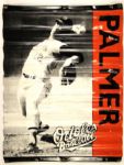 1950-97 Memorial Stadium Ballpark Vinyl 33 x 26 1/2 Banners Baltimore Orioles - Jim Palmer Eddie Murray & Boog Powell With Memorial Stadium LOA