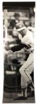 1950-97 Memorial Stadium Frank Robinson Baltimore Orioles 96 x 27 Vinyl Sign With Memorial Stadium LOA