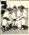 1940-49 Jorge Comellas Salisbury Cardinals Los Angeles Angeles Clint Conatser Boston Braves TSN Collection Archives Original Photos (TSN Collection Hologram/MEARS Photo LOA) - Lot of 3