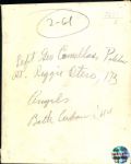 1940-49 Jorge Comellas Salisbury Cardinals Los Angeles Angeles Clint Conatser Boston Braves TSN Collection Archives Original Photos (TSN Collection Hologram/MEARS Photo LOA) - Lot of 3