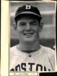 1940 Al "Beartracks" Javery Boston Bees "The Sporting News Collection Archives" Original 5.5" x 8" Photo (Sporting News Collection Hologram/MEARS Photo LOA)