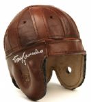 1990s Tony Canadeo Green Bay Packers Signed Leather Mini-Helmet - JSA 