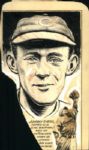 1930s circa Frank Chance Johnny Evers Chicago Cubs The Sporting News Collection Archives Original Illustration Artwork (Sporting News Collection Hologram/MEARS Photo LOA) - Lot of 2