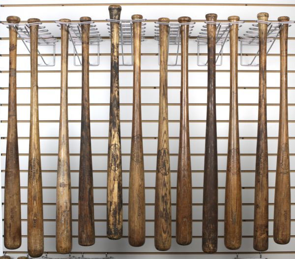 1917-31 H&B Louisville Slugger Professional Model Game Used Minor League Bats (lot of 12)