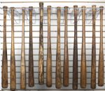 1917-31 H&B Louisville Slugger Professional Model Game Used Minor League Bats (lot of 12)