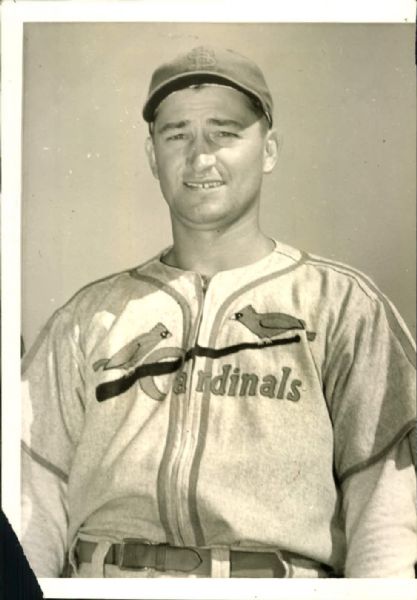1946-47 Johnny Grodzinski St. Louis Cardinals "The Sporting News Collection Archives" Original 5" x 7" Photo (Sporting News Collection Hologram/MEARS Photo LOA)