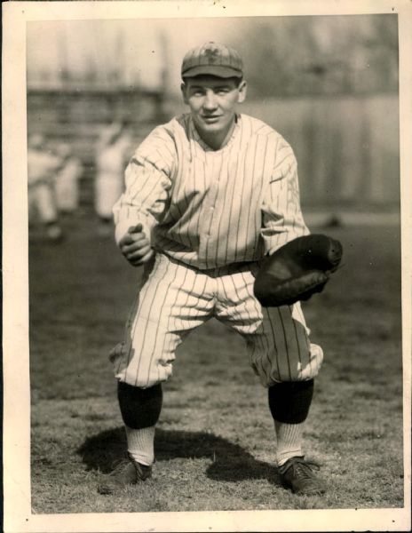 1921 Alex Gaston New York Giants "The Sporting News Collection Archives" Original Photo (Sporting News Collection Hologram/MEARS Photo LOA)