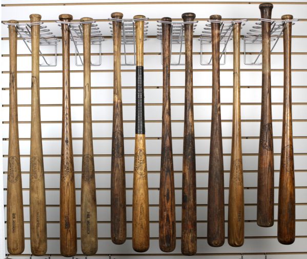 1917-34 H&B Louisville Slugger Professional Model Game Used Minor League Bats (Lot of 12)