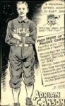 1920s circa Adrian Anson Chicago White Stockings / Colts "The Sporting News Collection Archives" Original Illustration Artwork (Sporting News Collection Hologram/MEARS Photo LOA)