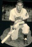 1947-50 Joe Gordon Cleveland Indians "The Sporting News Collection Archives" Original 6" x 8.5" Photo (Sporting News Collection Hologram/MEARS Photo LOA)