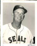1957 Joe Gordon San Francisco Seals PCL "The Sporting News Collection Archives" Original 8" x 10" Photo (Sporting News Collection Hologram/MEARS Photo LOA)