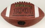 1994 University of Wisconsin Rose Bowl Commemorative Football Signed by Brent Moss & Barry Alvarez - MEARS LOA 