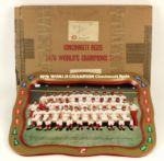 1976 Exceptionally High Grade Cincinnati Reds World Series Champions Serving Tray (MIB)