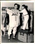 1940s St. Louis Cardinals Player & Clubhouse Attendant "The Sporting News Collection Archives" Original 7" x 9" Photo (Sporting News Collection Hologram/MEARS Photo LOA)