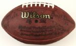1966-67 Green Bay Packers Super Bowl I Multi-Signed Football - Lot of 3 With 35 Sigs. Incl. Aldridge Nitschke Pitts Taylor Starr McGee  - JSA