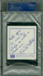 1960 Spic And Span Braves Chuck Cottier PSA NM-MT 8 Highest Graded Pop 1/3