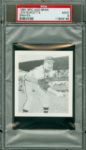 1960 Spic And Span Braves Lew Burdette PSA MINT 9 Highest Graded Pop 1