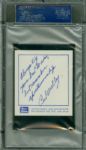 1960 Spic And Span Braves Carl Willey PSA NM 7