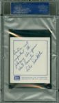 1960 Spic And Span Braves Felix Mantilla PSA NM 7