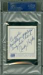 1960 Spic And Span Braves Andy Pafko PSA NM 7