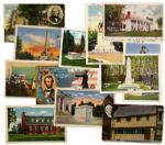 1900's Lot of (15) Political Postcards featuring Abe Lincoln & Teddy Roosevelt
