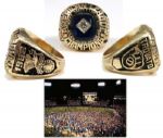 1982 Milwaukee Brewers American League Championship World Series Ring