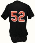 1990 Bob Milacki Baltimore Orioles Game Worn BP Jersey (MEARS Auction LOA) 