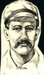 1940s Kid Nichols Boston Beaneaters "The Sporting News Collection Archives" Original Illustration Artwork (Sporting News Collection Hologram/MEARS Photo LOA)