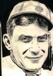 1930s Nap Lajoie Cleveland Naps "The Sporting News Collection Archives" Original Illustration Artwork (Sporting News Collection Hologram/MEARS Photo LOA)