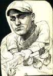 1913-15 Paul Strand Boston Braves "The Sporting News Collection Archives" Original Illustration Artwork (Sporting News Collection Hologram/MEARS Photo LOA)
