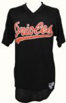 1991 Baltimore Orioles #54 Game Worn BP Jersey (MEARS Auction LOA)