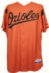 2003-06 Gary Mathews Jr./John Parrish Baltimore Orioles Game Worn BP Jersey 