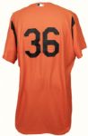 2003-06 Gary Mathews Jr./John Parrish Baltimore Orioles Game Worn BP Jersey 