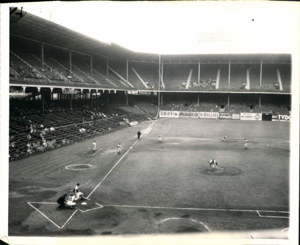 1952 Ebbets Field Brooklyn Dodgers "The Sporting News Collection Archives" Original 8" x 10" Photo (Sporting News Collection Hologram/MEARS Photo LOA)