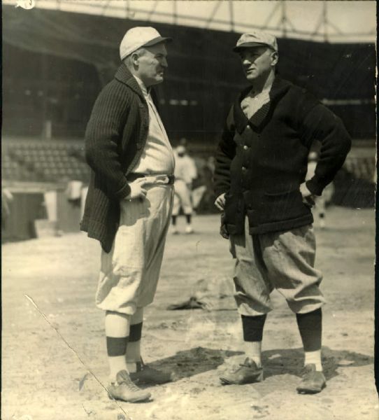 1927-29 Bill Carrigan Heinie Wagner Boston Red Sox "The Sporting News Collection Archives" Original 7" x 8" Photo (Sporting News Collection Hologram/MEARS Photo LOA)