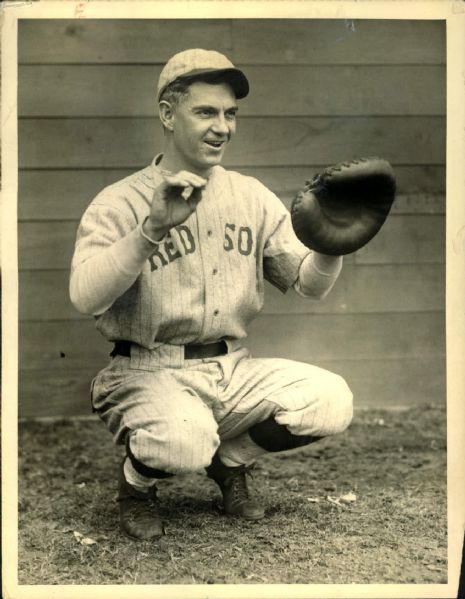 1921-22 Herold Ruel Boston Red Sox "The Sporting News Collection Archives" Original Photo (Sporting News Collection Hologram/MEARS Photo LOA)