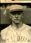 1922 Elam Vangilder St. Louis Browns "The Sporting News Collection Archives" Original 5" x 7" Photo (Sporting News Collection Hologram/MEARS Photo LOA)