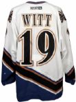2003-04 Brendan Witt Washington Capitals Game Worn Jersey w/ MeiGray Stamp
