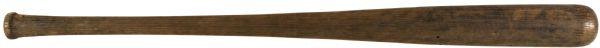 1921 Lew Fonseca H&B Louisville Slugger Lathe Bat (MEARS Auction LOA)