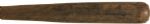 1921 Lew Fonseca H&B Louisville Slugger Lathe Bat (MEARS Auction LOA)