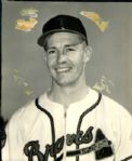 1948-52 Harry Hanebrink Boston Braves Eau Claire Bears The Sporting News Collection Archives Original Photos (Sporting News Collection Hologram/MEARS Photo LOA) - Lot of 2
