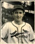 1945-47 Jack Creel Bernie Creger St. Louis Cardinals "The Sporting News Collection Archives" Original Photos (Sporting News Collection Hologram/MEARS Photo LOA) - Lot of 3