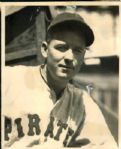 1934-37 Cy Blanton Pittsburgh Pirates "The Sporting News Collection Archives" Original 8" x 10" Photo (Sporting News Collection Hologram/MEARS Photo LOA)